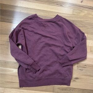 Women's Plum Crewneck Sweater